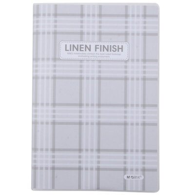 

Chenguang M & G APY4G056 Fabric A5 Adhesive This note book Diary 100 pages Gray