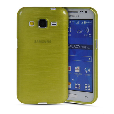 

MOONCASE Мягкие гибкие силиконовый гель ТПУ Дело Чехол кожи для Samsung Galaxy Core Prime G360 / Prevail LTE зеленый