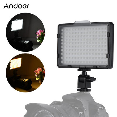 

Andoer Super Slim Dimmable 160 LED Light Panel Camera Camcorder Video Lighting 5600K for Canon Nikon Sony Pentax Panasonic Olympus