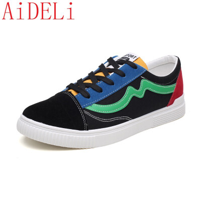 

AiDELi New canvas shoes skateboard shoes tide shoes casual mens shoes