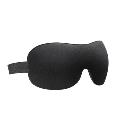 

Breezwell Eye Mask Breathe Eye Mask Breathable Eye Mask 3D Stereo Female Men Sleep Student Lunch Break Personality Black