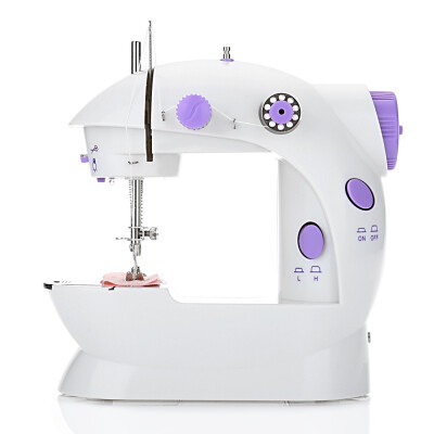 

202 Mini Automatic Thread Sewing Machine Double Speed Control Button Household Fully equipped