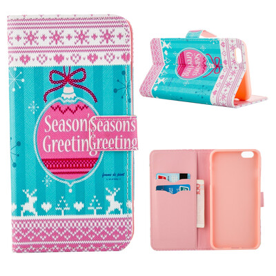 

MOONCASE ЧЕХОЛ ДЛЯ iPhone 6 Plus (5.5") Flip Leather Wallet Card Slot Foldable Stand Feature [Pattern series] /a16