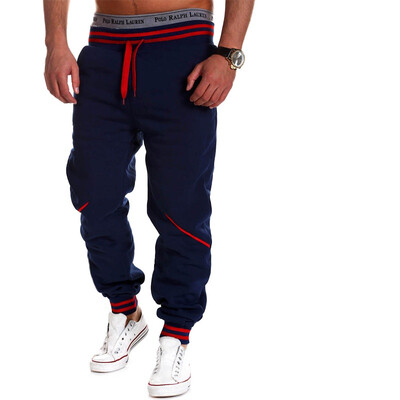 

New Fashion Male Cotton Personality Nightclub Drop Crotch Hip Hop Trousers Men Harem Pants