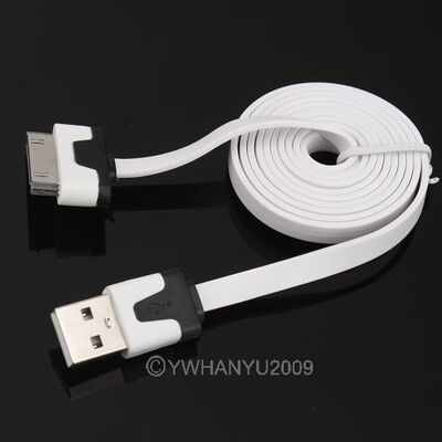 

Новая Роза 1М плоский данных USB зарядный кабель телефонный кабель свинец для iPhone 4/4S либо iPad в