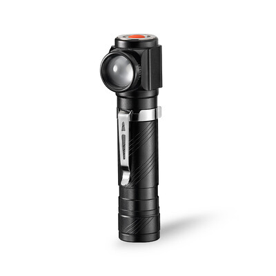 

LAN EAGLE LED flashlight magnet mini flashlight USB charging handheld work light can wear floodlight