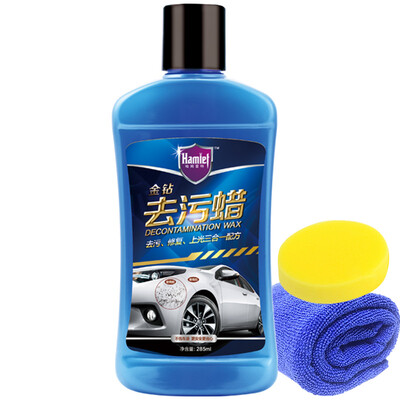 

Hamlet decontamination wax general-purpose car wax car paint scratch repair car mark to trace repair artifact polishing wax new car wax beauty waxing car supplies 285ML
