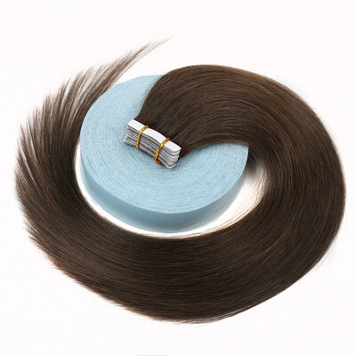 

BHF hair silk straight Brazilian virgin remy human hair adhesive tape hair extension 20pcspack