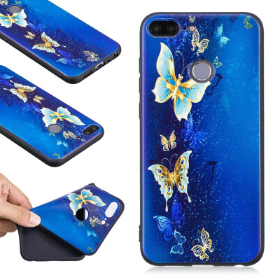 

BEFOSPEY Painting Relief Protective Soft TPU Case For Huawei Honor 9 Lite565"2018