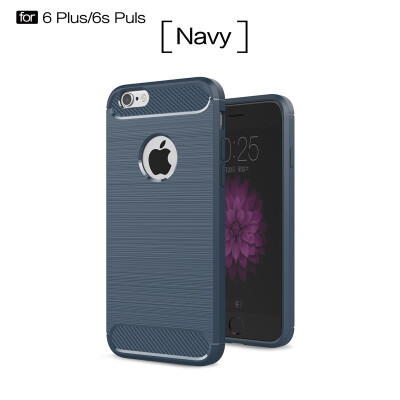 

Carbon Fiber Phone Cases For iPhone 6plus Case Soft Anti-Knock Cover For iphone 6s plus case