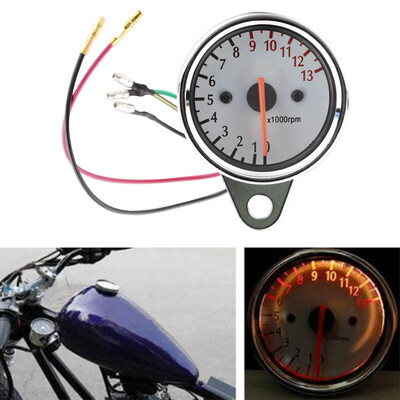 

12 Универсальный Мотоцикл Механика 13000RPM мопедов Аналоговый тахометр калибр