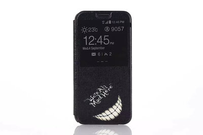 

дело в том, слим мити Samsung Galaxy S6 кожаные Flip почты от обложки