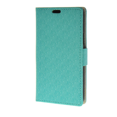 

MOONCASE Leather Side Flip Wallet Card Holder Stand Shell Pouch ЧЕХОЛ ДЛЯ Samsung Galaxy Grand Max G720NO Mint Green