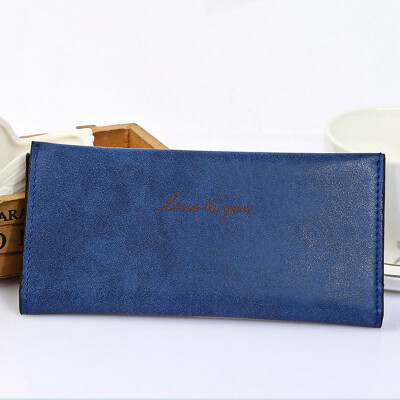 

New Woman Long Section Wallet Korean Leather Wallet Matte Bag Purses