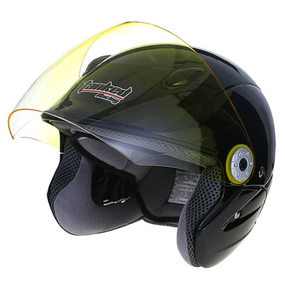 

Tanked Racing Motorcycle Helmet Electric Battery Car Helmet T523 Four Seasons Universal  Code Black