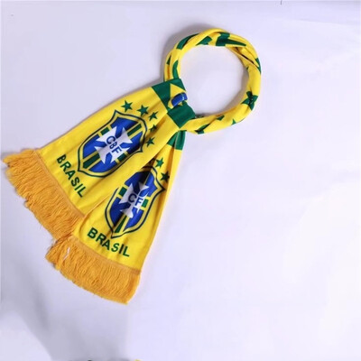 

World Cup 2018 Fan Scarf Germany Scarf Brazil Argentina Russia National 32 Teams Flag Banner Football Cheerleaders