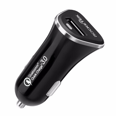 

Rocketek usb car charger 5V 9V 12V fast quick charge QC 30 20 phone adapter accessories for HTC Xiaomi LG samsung car-charger