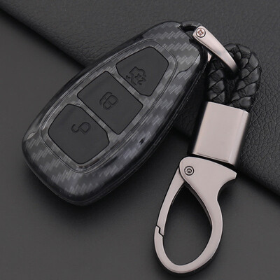 

Huafu Ford Key Bag Ford Fu Ruisi New Mondi Ou Rui Jie Wing Tiger Wing Bo Fox wins car key bag cover buckle car supplies all black models - smart B models