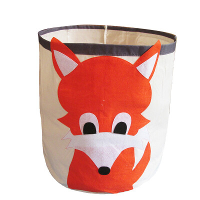 

Storage Box Bin Organizer Collapsible Moistureproof Orange Fox