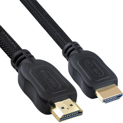 

Ferguson (cabos) F03201 hdmi HD линия компьютерный и телевизионный кабель версия 1.4 3D-линия данных 1 метр черный
