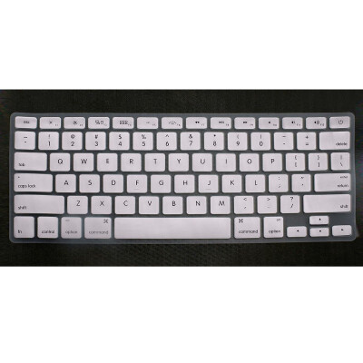 

WHITE Keyboard Silicone Cover Skin For Apple MacBook MAC Air 13 133 inch NEW 82382