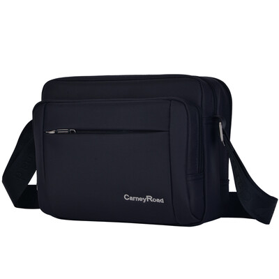 

Carneyroad Carnegie 2017 new men's bag shoulder Messenger bag Oxford cloth men's bag black cross section CR-155