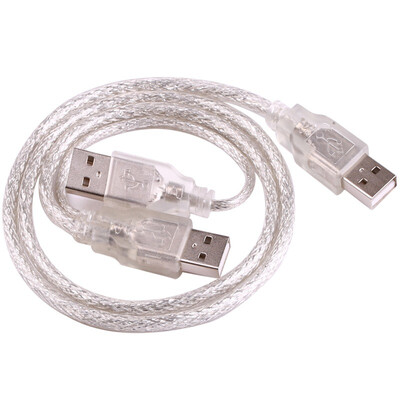 

Shanze (SAMZHE) UK-9008 USB2.0 жесткий высокоскоростной мобильной линии передачи данных T-порт USB-кабель для зарядки вспомогательного источника питания 2 AM / Mini5P 0,7 метров