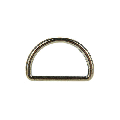 

25mm Metal Sliver D Ring D-rings Purse Ring Buckles For Webbing Strapping WKAU