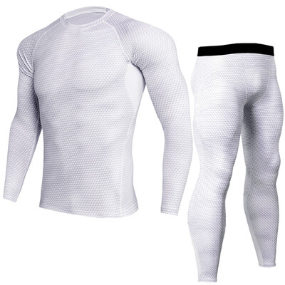 

Quick dry suit Man Fitness clothes Ventilation Quick drying Run motion Long sleeved tights