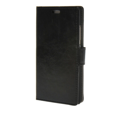 

MOONCASE Smooth PU Leather Flip Wallet Card Slot Bracket Back чехол для Huawei Ascend P8 Black