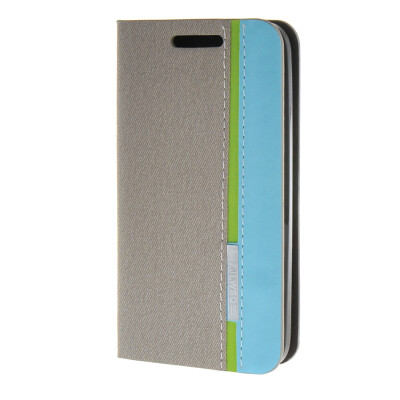 

MOONCASE WIKO Sunset чехол Минималистский стиль кожаный бумажник карты флип Слот Кронштейн обложка чехол серый