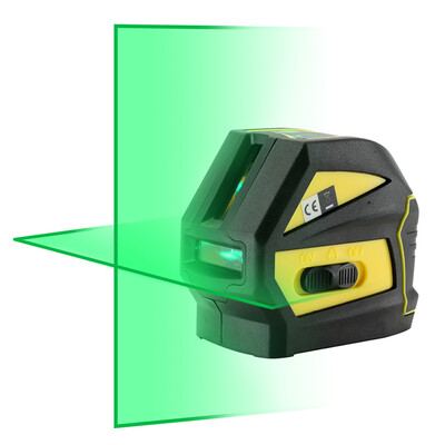 

Firecore EK118G LD 2 Lines Green Laser Level Horizontal And Vertical Cross Laser Line Self Leveling Within 4 Degrees