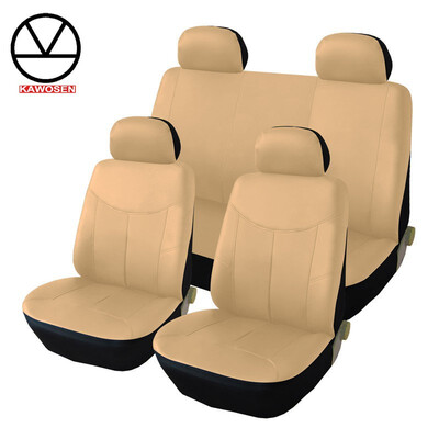 

PU Leather Car Seat Covers Auto Universal Seat Covers for Toyota Lada Kalina Granta Priora Renault Car Accessories