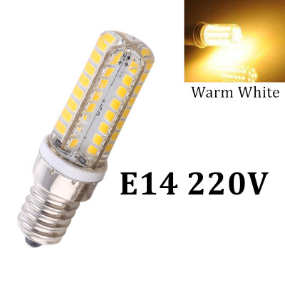 

High quality E14 LED Lamp SMD3014 220V LED Corn Bulb 58 72 104LEDs Chandelier Candle LED Light For Home Decoration