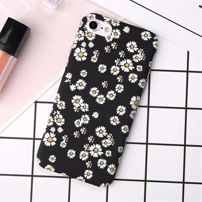 

Luxury Floral Flower Paint Phone Case For iPhone 6s 7 8 Plus Hard PC