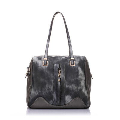 

Realer brand designer handbags high quality women shoulder bag print patchwork leather boston bag casual tote bag bolsa feminina