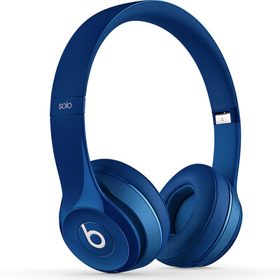 

Beats Solo2 Беспроводные наушники - Blue Bluetooth Wireless с пшеницей MHNM2PA / A