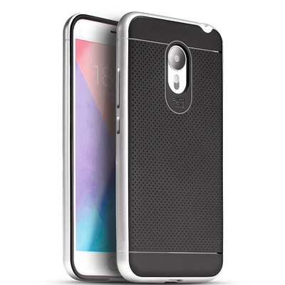 

KOOLIFE Bumblebee Meizu MX5 Mobile Shell Cover Silicone Anti-drop soft shell Back shell All-inclusive shell Suitable for Meizu MX5 Mobile Phone Cases Space Silver