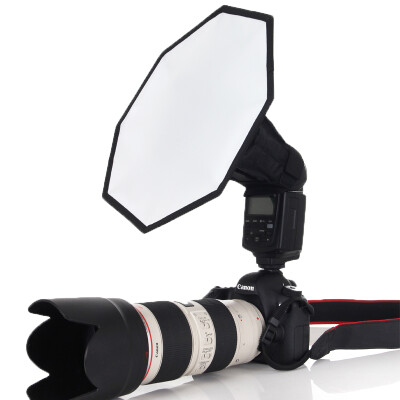 

KYOTSU King wins 20CM octagonal machine top soft light mask off the flashing light photography soft box trumpet octagonal double folding universal