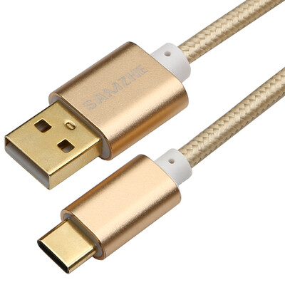 

Shanze (SAMZHE) MC-215 Type-c / USB3.1 to USB2.0 cable phone charging line data cable socket gold-plated version of 2 meters white
