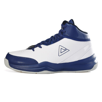 

Peak (PEAK) basketball shoes sports shoes male shock absorption wear anti-skid classic boots DA054611 white / deep blue 42