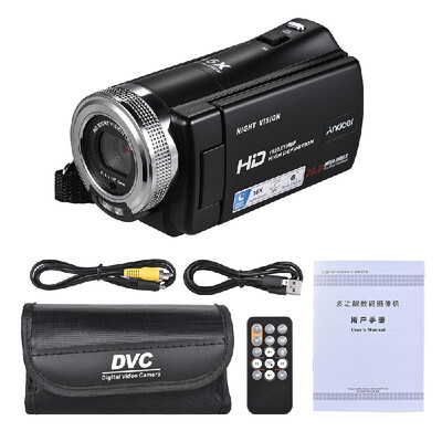 

Andoer V12 1080P Full HD 16X Digital Zoom Video Camera Portable Camcorder