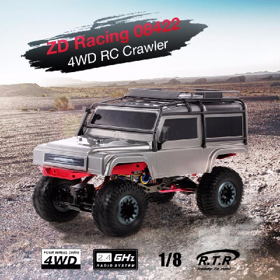 

ZD Racing 08422 18 24G 2CH 4WD RC Rock Crawler Off-Road Climbing Buggy Car