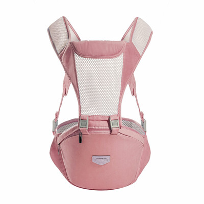 

Sunveno New Ergonomic Baby Carrier 360 Degree Mesh Breathable Cotton Wrap Baby Kangaroo Hipseat Heaps Sling for Baby Tabouret
