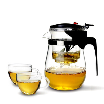 

Jin Xiangyu glass tea sets sets of elegant cups 1 set of heat-resistant high temperature removable washable liner exquisite tea cup teapot