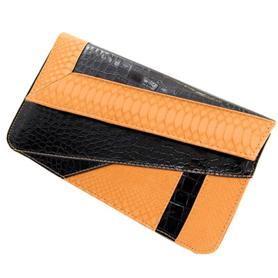

Women Handbag Serpentine Clutch Envelope Shoulder messenger Evening Bag Purse