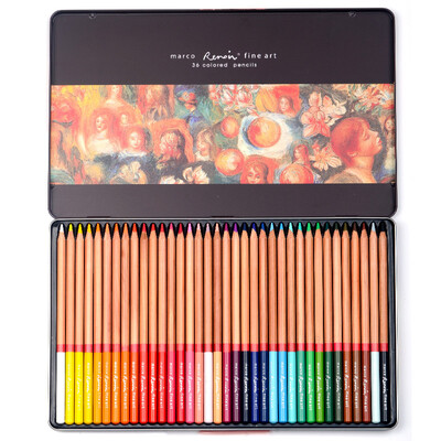 

Marco 3100-36TN Renoir series 36 color pencil color pen color lead box