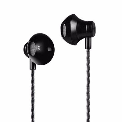 

HOCO Metallic Universal Earphones with Mic Wired Headset 35mm Jack with Remote for Apple iPhone Samsung Xiaomi Earbuds in-Ear