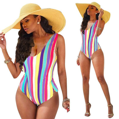 

Women One piece Bikini Swimwear Push Up Padded Swimsuit Bathing suit Monokini