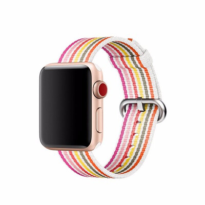 

Sport woven nylon strap band for apple watch 3 42mm 38mm wrist bracelet belt fabric-like nylon band for iwatch 321
